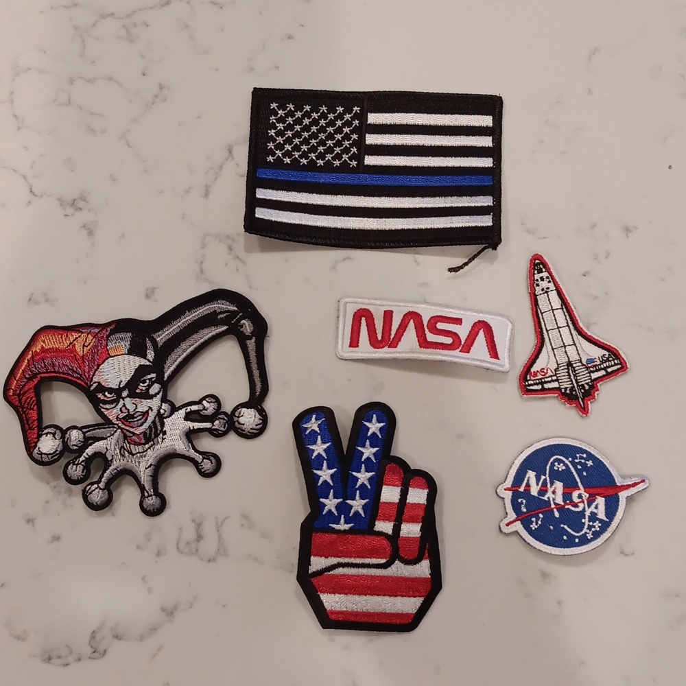 Bundle of Random sew on patches